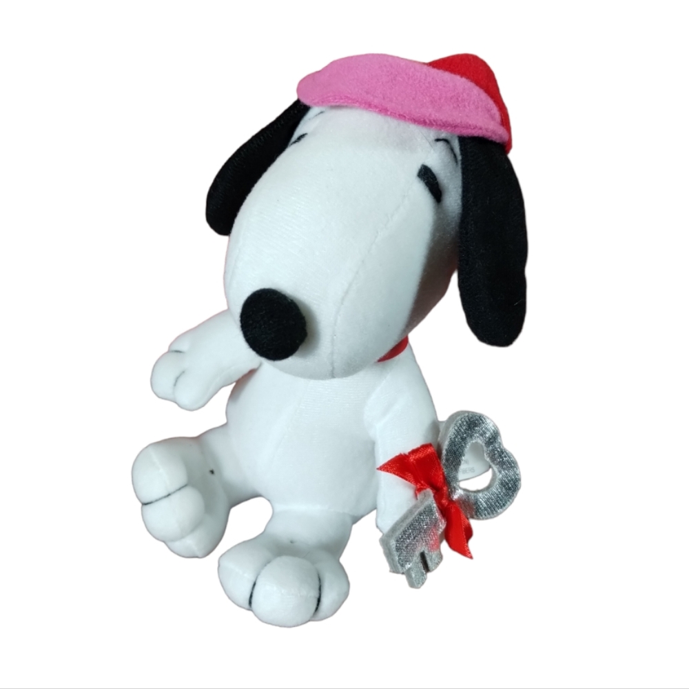 Snoopy Plush Toy - Peanuts Valentine key  Stuffed Toy 6inch
